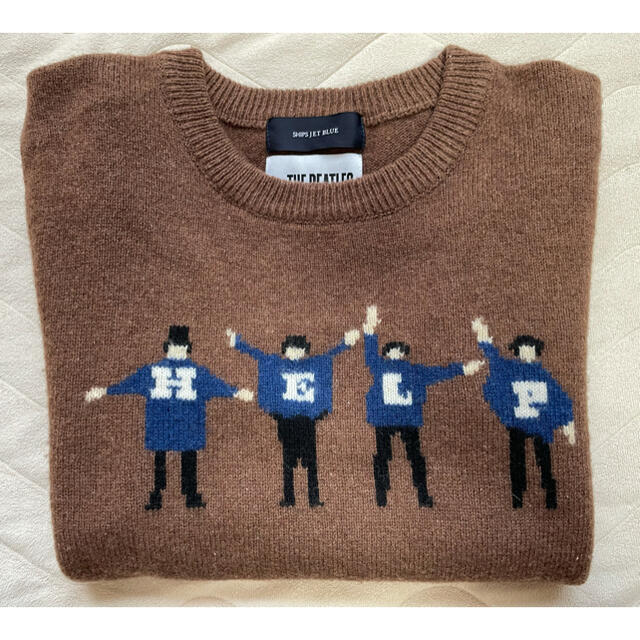 SHIPS JET BLUE(シップスジェットブルー)のSHIPS×the Beatles セーター メンズのトップス(ニット/セーター)の商品写真