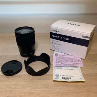 シグマ(SIGMA)のシグマ　16mm F1.4 DC DN ソニーeマウント(レンズ(単焦点))