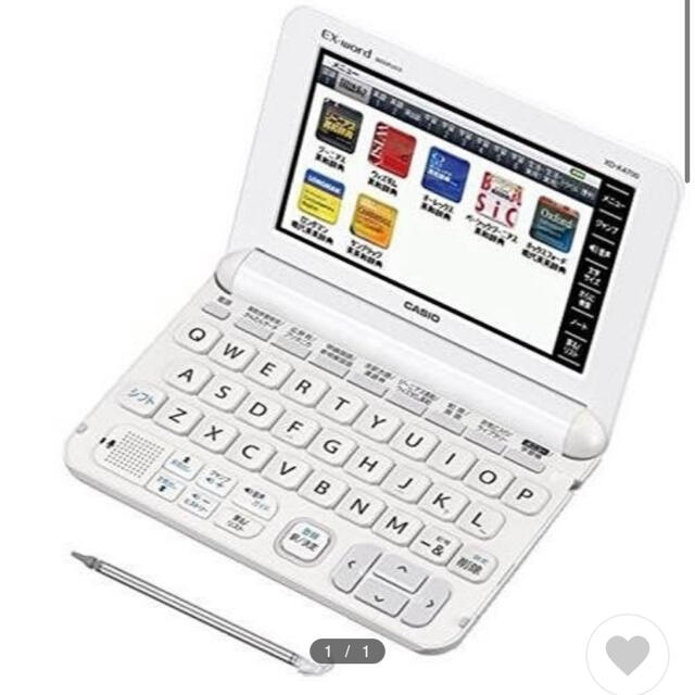 CASIO - CASIO Ex-word XD-K4700 電子辞書の通販 by 梟｜カシオならラクマ