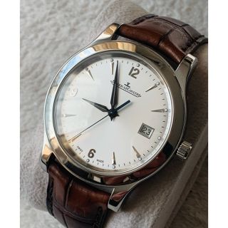 ジャガールクルト(Jaeger-LeCoultre)の超美品！純正ベルト2本付き！マスターコントロールデイト　Q1398420(腕時計(アナログ))