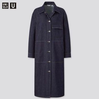 ユニクロ(UNIQLO)のaa様専用 UNIQLO　U　デニムシャツコート(ロングコート)