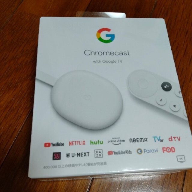 Google Chromecast with Google TVPC/タブレット