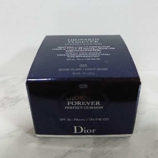 Dior(ディオール)のディオールスキン　フォーエバークッション 020 ライトベージュ　4g  コスメ/美容のベースメイク/化粧品(ファンデーション)の商品写真