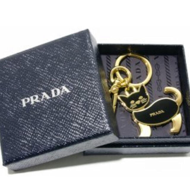 キーリング PRADA プラダ ネコ キャット cat キーホルダー キーリング PRADA プラダ ネコ キャット cat キーホルダー