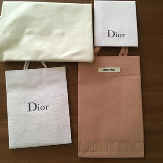 ミュウミュウ(miumiu)のショップバック　Dior miumiu diesel(ショップ袋)