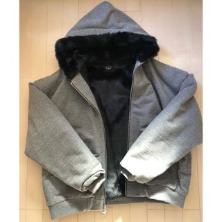 フィアオブゴッド(FEAR OF GOD)のHEAVY TERRY FAUX RABBIT HOODIE(ブルゾン)