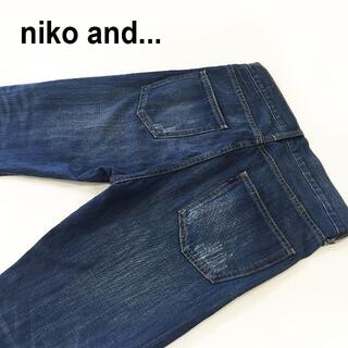 ニコアンド(niko and...)のniko and... ダメージ加工デニムパンツ約78cm(デニム/ジーンズ)