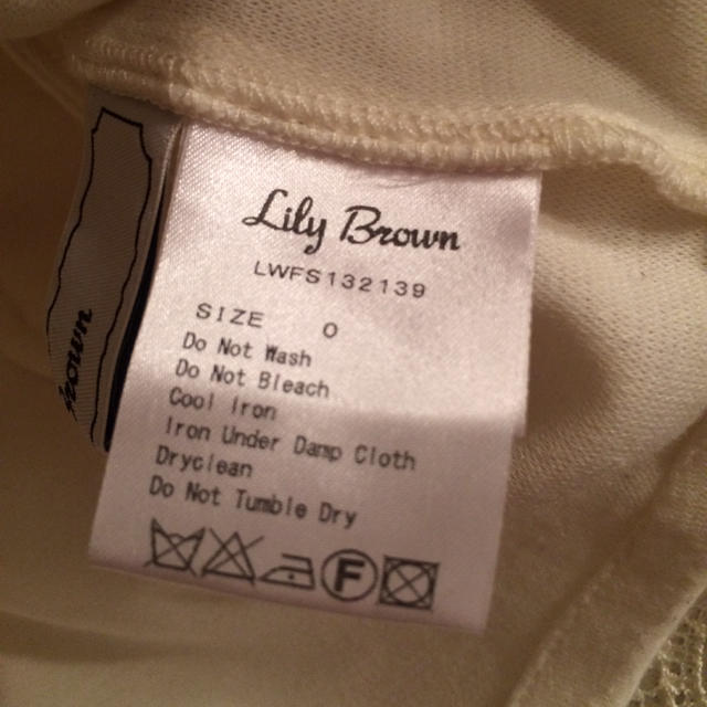 Lily Brown(リリーブラウン)のレーススカート レディースのスカート(ミニスカート)の商品写真