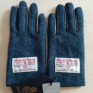 ハリスツイード(Harris Tweed)のハリスツイード　スマホ操作OK  革(手袋)