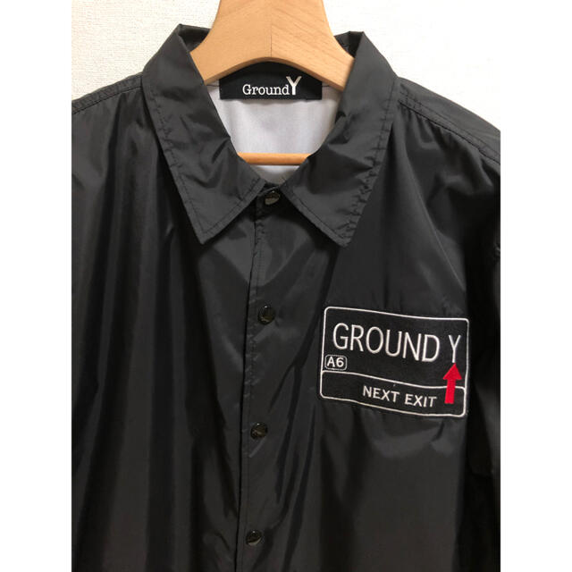 Yohji Yamamoto(ヨウジヤマモト)の【試着のみ】GROUND Y コーチジャケット メンズのジャケット/アウター(ナイロンジャケット)の商品写真