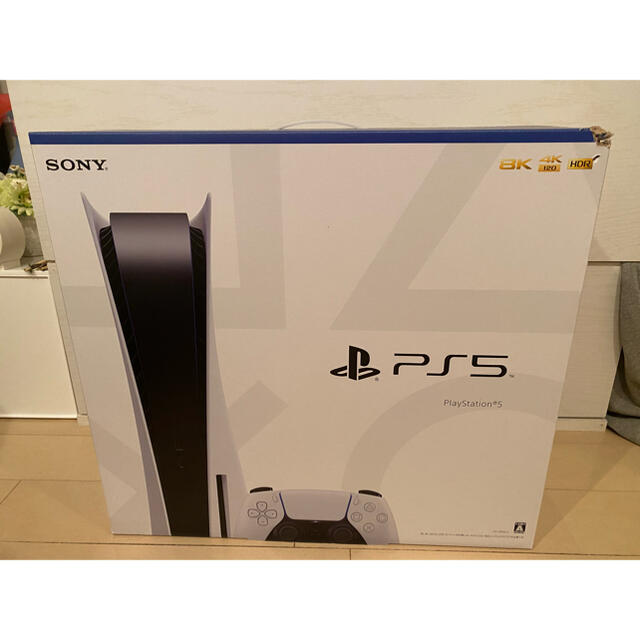 週間売れ筋 SONY - ディスクドライブ版 本体 PlayStation5 【箱に難あり】PS5 家庭用ゲーム機本体