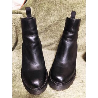 ドクターマーチン(Dr.Martens)のお値引♥️ドクターマーチン  マグダレナ ヒール ブーツ ブラック(ブーツ)