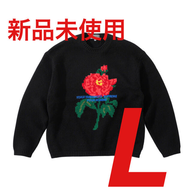 新品未使用 Supreme Yohji Sweater Black Large