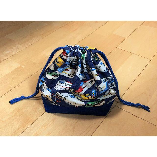 【オーダー品】お弁当袋　新幹線　ネイビー　色違いあり