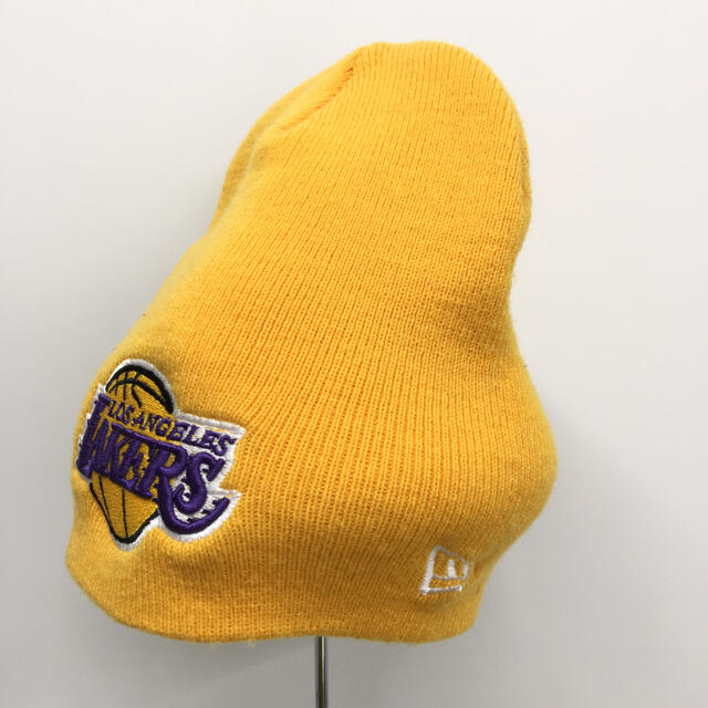 NEW ERA(ニューエラー)のニット帽 ニットキャップ ビーニー LAKERS newera メンズの帽子(ニット帽/ビーニー)の商品写真