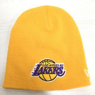 ニューエラー(NEW ERA)のニット帽 ニットキャップ ビーニー LAKERS newera(ニット帽/ビーニー)