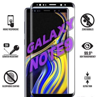 ギャラクシー(Galaxy)のGALAXY NOTE9 保護ガラス カーブガラス ギャラクシーノート9 ②(保護フィルム)