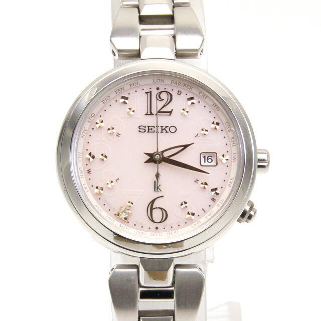 【送料0円】 SEIKO - セイコー ルキア 1B35-0AD0 レディース 腕時計 ソーラー チタニウム 腕時計