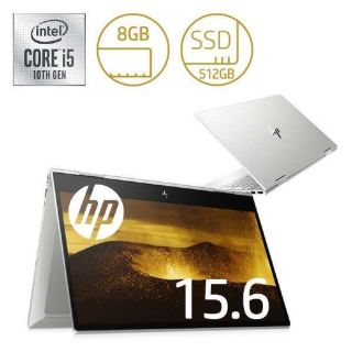 ヒューレットパッカード(HP)の新品 ENVY x360 プレミアム2-in-1 Core i5 シルバー(ノートPC)