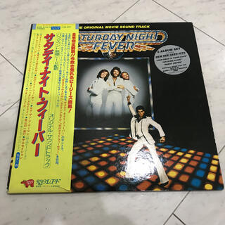 サタデーナイトフィーバー　レコード　アナログ　LP 国内盤(ポップス/ロック(洋楽))