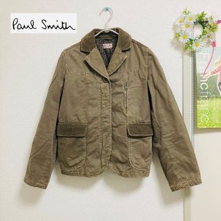 ポールスミス(Paul Smith)のPaul Smith((*´∀｀*))☆ミリタリー風、中は花柄⁂カーキジャケット(ミリタリージャケット)