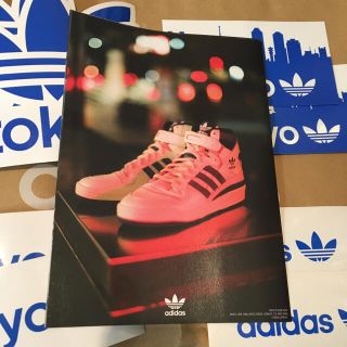 アディダス(adidas)のアディダスオリジナルス　ステッカー　4種セット　adidas originals(ノベルティグッズ)