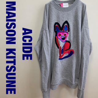 MAISON KITSUNE ACIDE スウェット トレーナー サイズ xs