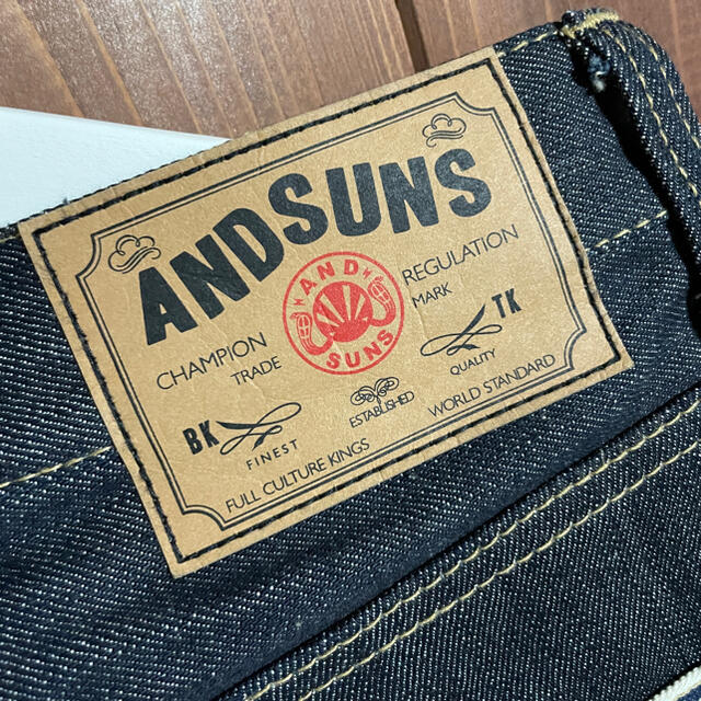 ANDSUNS - ANDSUNS ハーフパンツデニム ほぼ新品!の通販 by fanta's