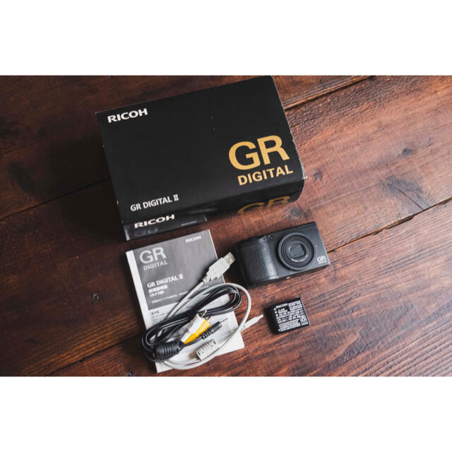 RICOH GR DIGITAL2 リコー GR デジタル2 単4電池使用可RICOH