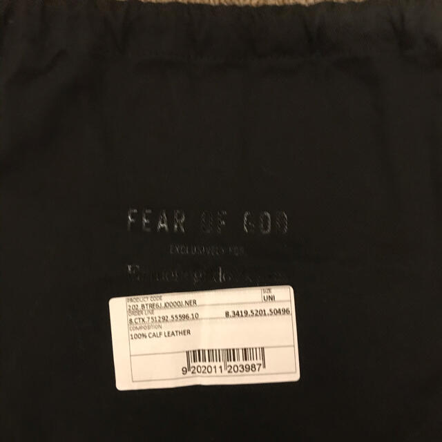 FEAR OF GOD(フィアオブゴッド)の専用 メンズのファッション小物(ベルト)の商品写真