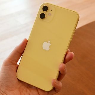 iPhone - 美品｜ iPhone11 イエロー 64GB SIMフリーの通販 by art