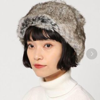 カスタネ(Kastane)のkastane fur cap(キャップ)