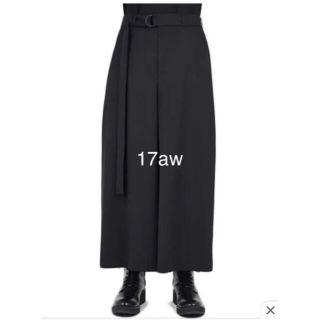 LAD MUSICIAN - 17aw ベルト付き ワイドスラックスの通販 by t|ラッド