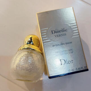 クリスチャンディオール(Christian Dior)のディオール　トップコート　限定品(ネイルトップコート/ベースコート)
