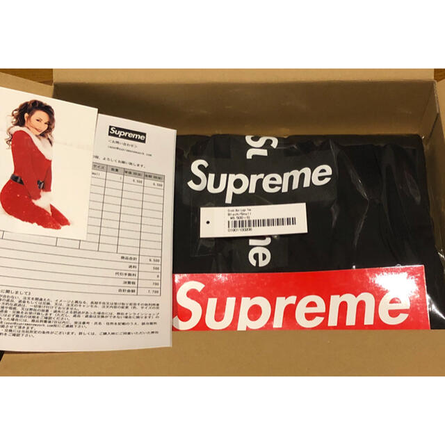 Supreme(シュプリーム)の supreme cross box logo tee black s ブラック メンズのトップス(Tシャツ/カットソー(半袖/袖なし))の商品写真