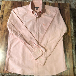 エディーバウアー(Eddie Bauer)のコットン100シャツ ピンク色　エディーバウアー(シャツ)