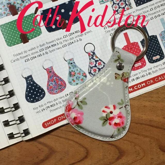 Cath Kidston(キャスキッドソン)の新品 キャスキッドソン キーフォブ キーリング バードグレー レディースのファッション小物(キーホルダー)の商品写真