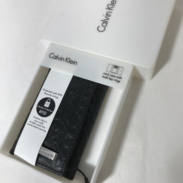 Calvin Klein(カルバンクライン)の直営店購入 新品カルバンクライン 高級牛革11000円 6連キーケース メンズのファッション小物(キーケース)の商品写真