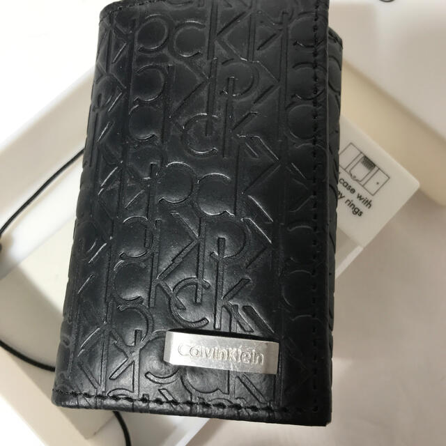 Calvin Klein(カルバンクライン)の直営店購入 新品カルバンクライン 高級牛革11000円 6連キーケース メンズのファッション小物(キーケース)の商品写真