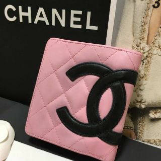 シャネル(CHANEL)の●ゆまちん様専用●【人気美品シャネル カンボンライン正規品 がま口 折り財布(財布)