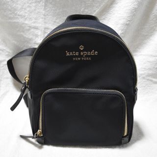 ケイトスペードニューヨーク(kate spade new york)の【♡めろりーな♡様 専用】kate spade リュック 黒(リュック/バックパック)