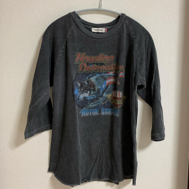 L'Appartement DEUXIEME CLASSE(アパルトモンドゥーズィエムクラス)のused風ロックTシャツ レディースのトップス(Tシャツ(長袖/七分))の商品写真