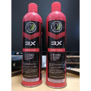 WE社 black \u0026 red gas 計2200ml(green gas )