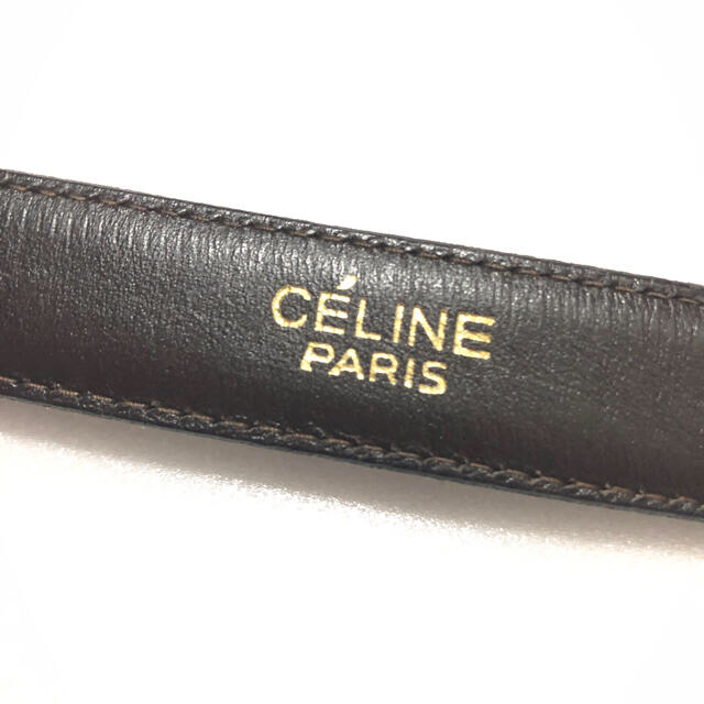 CEFINE(セフィーヌ)のCELINE セリーヌ ベルト 茶 レディース レディースのファッション小物(ベルト)の商品写真