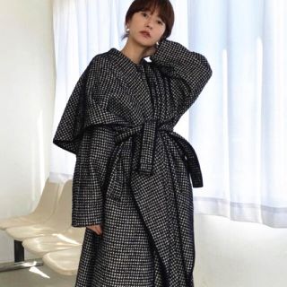 ステュディオス(STUDIOUS)の今週限定価格MIX HOUNDSTOOTH CAPE COAT(ロングコート)