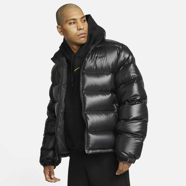 NIKE(ナイキ)のNIKE M NRG AU PUFFER JACKET BLACK ドレイク メンズのジャケット/アウター(ダウンジャケット)の商品写真