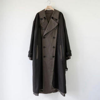 サンシー(SUNSEA)のYOKE 20aw reversible trench coat(トレンチコート)
