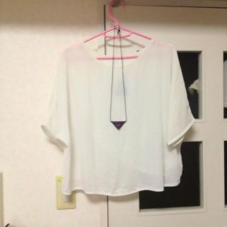 オキラク(OKIRAKU)のOKIRAKU♡シフォントップス(Tシャツ(半袖/袖なし))