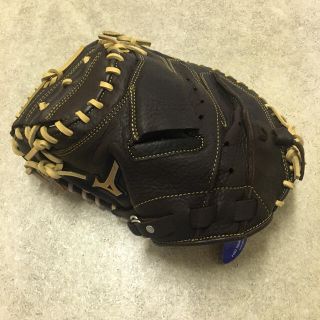 ミズノ(MIZUNO)の左投　ミズノ硬式キャッチャーミット　新品未使用(グローブ)