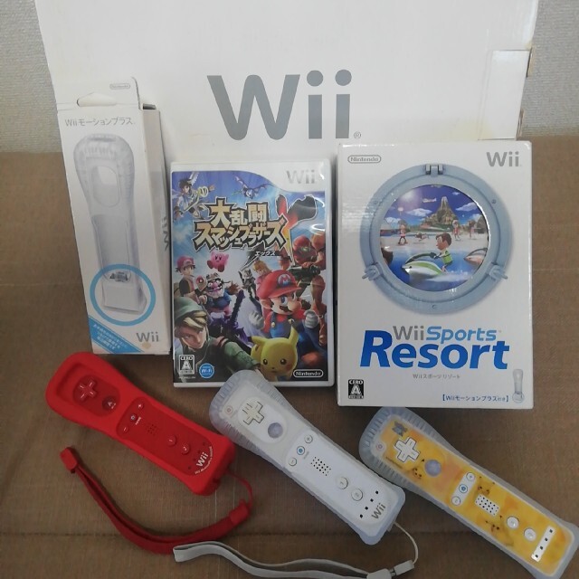 Nintendo Wii 本体セット [動作確認済み]